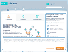 Tablet Screenshot of maminteligo.pl